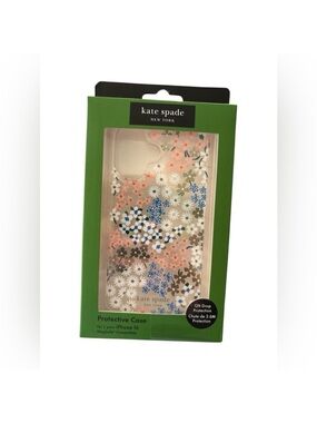 kate spade Floral Clear Protective Case for iPhone 16- Multi-Colour NWT
